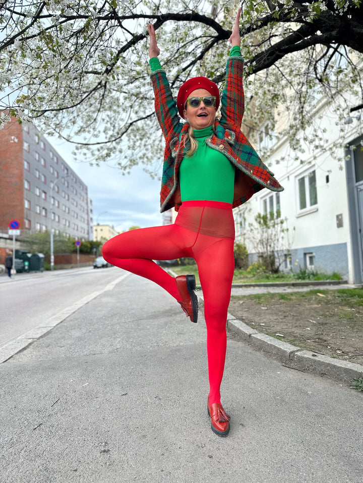 April22 strømpebukser Strømpebukse - Oransje 40 denier