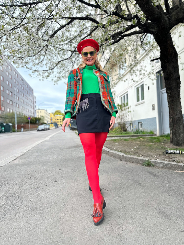 April22 strømpebukser Strømpebukse - Rød 40 denier