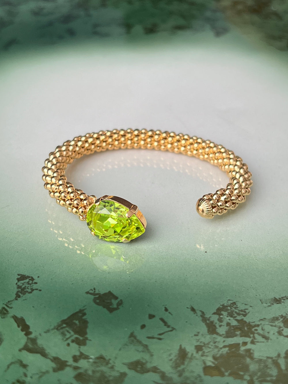 Caroline Svedbom armbånd Classic Rope bracelet - citrus green