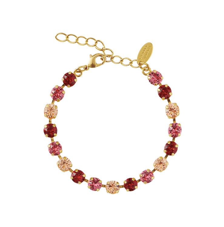 Caroline Svedbom Armbånd Nicola bracelet - red/scarlett combo