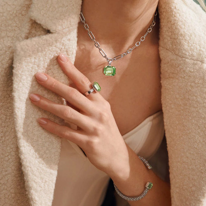 Caroline Svedbom halskjeder Lydia chain necklace - peridot