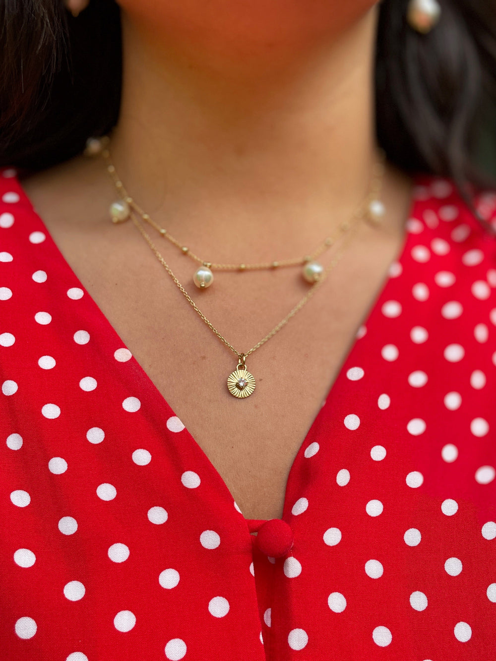 Caroline Svedbom halskjeder Mini Odessa necklace