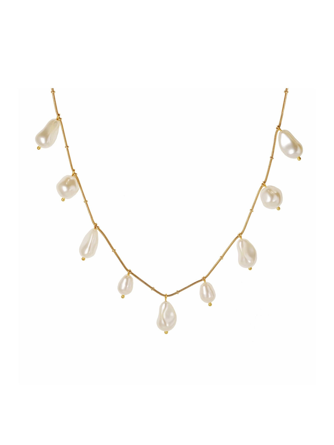 Caroline Svedbom halskjeder Olympia necklace - pearl