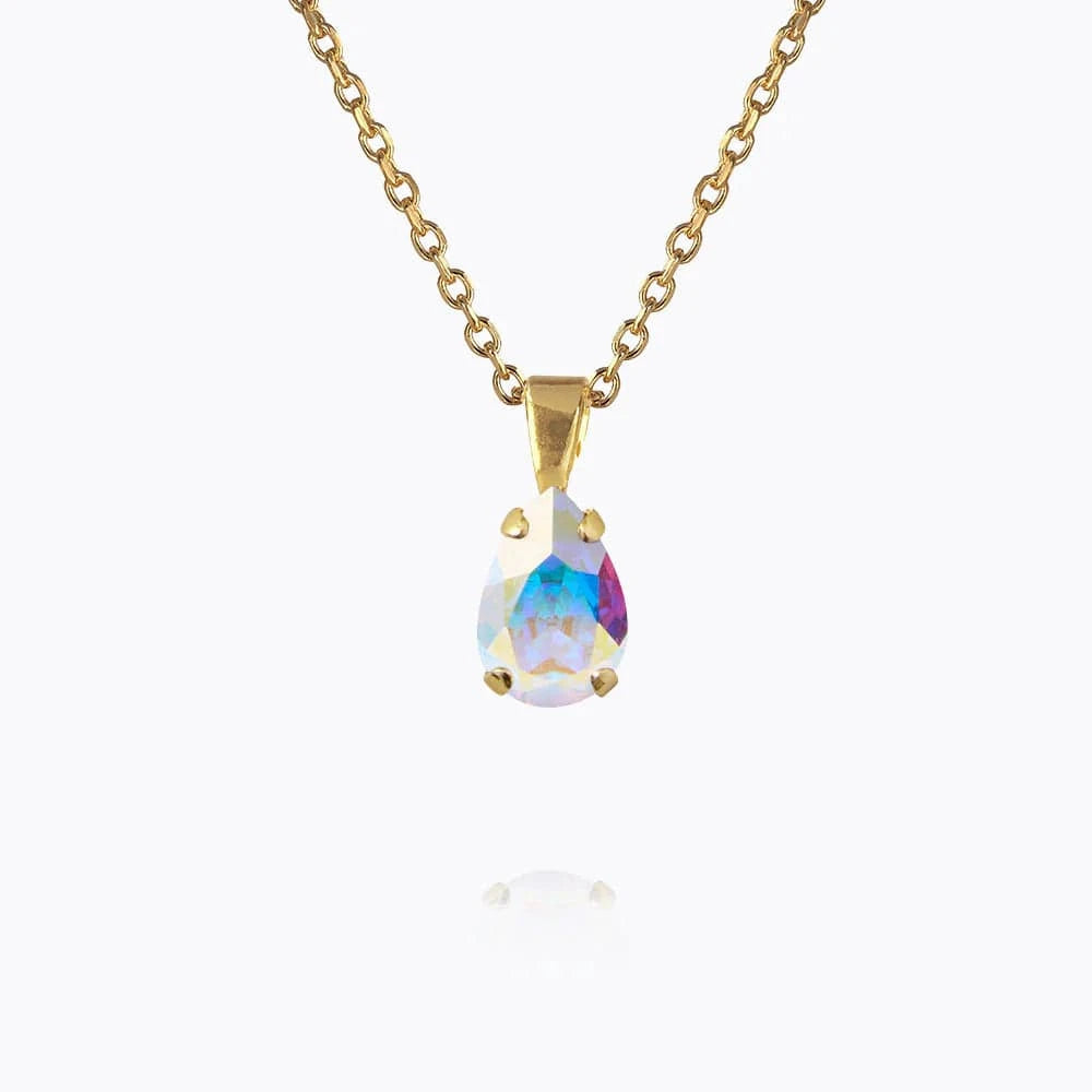 Caroline Svedbom halskjeder Petite drop necklace - aurore boreale