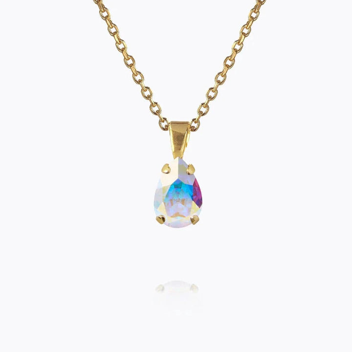 Caroline Svedbom halskjeder Petite drop necklace - aurore boreale