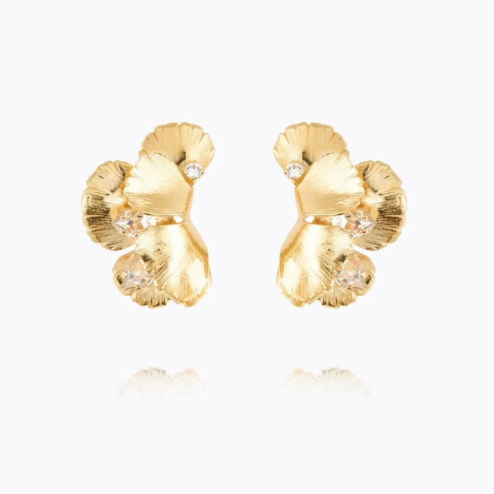 Caroline Svedbom øredobber Malva Gold earrings