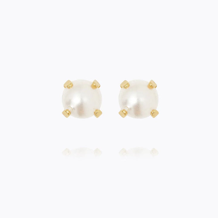 Caroline Svedbom øredobber Mini stud earrings - pearl
