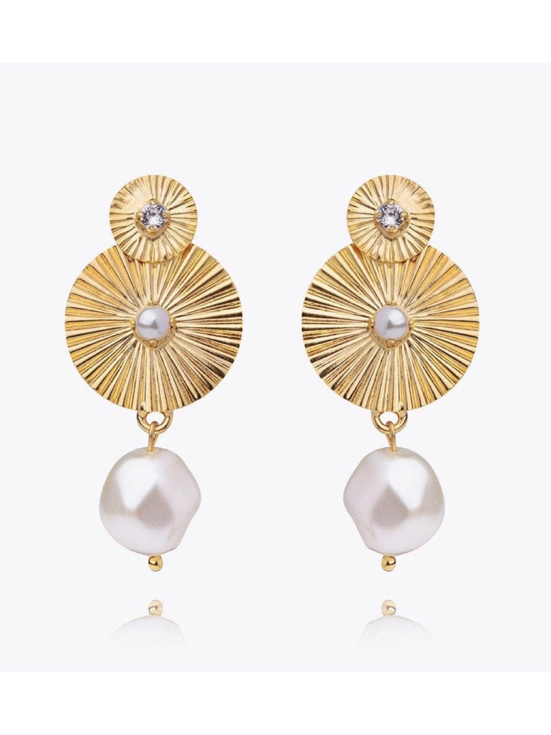 Caroline Svedbom øredobber Odessa pearl earrings