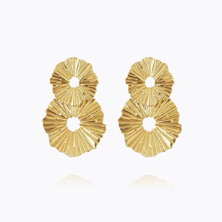 Caroline Svedbom øredobber Vassia earrings - gold