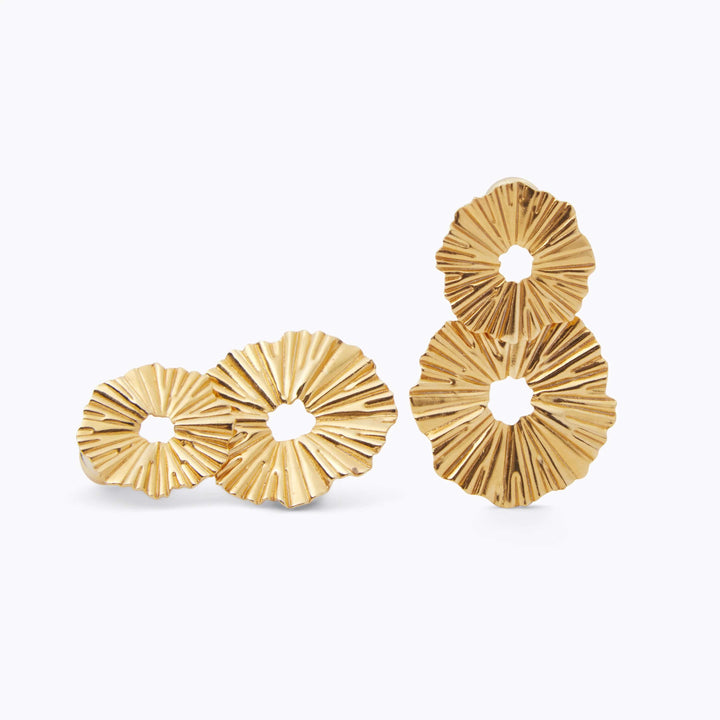Caroline Svedbom øredobber Vassia earrings - gold