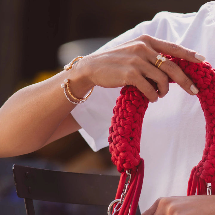 Caroline Svedbom ringer Natti ring - pearl