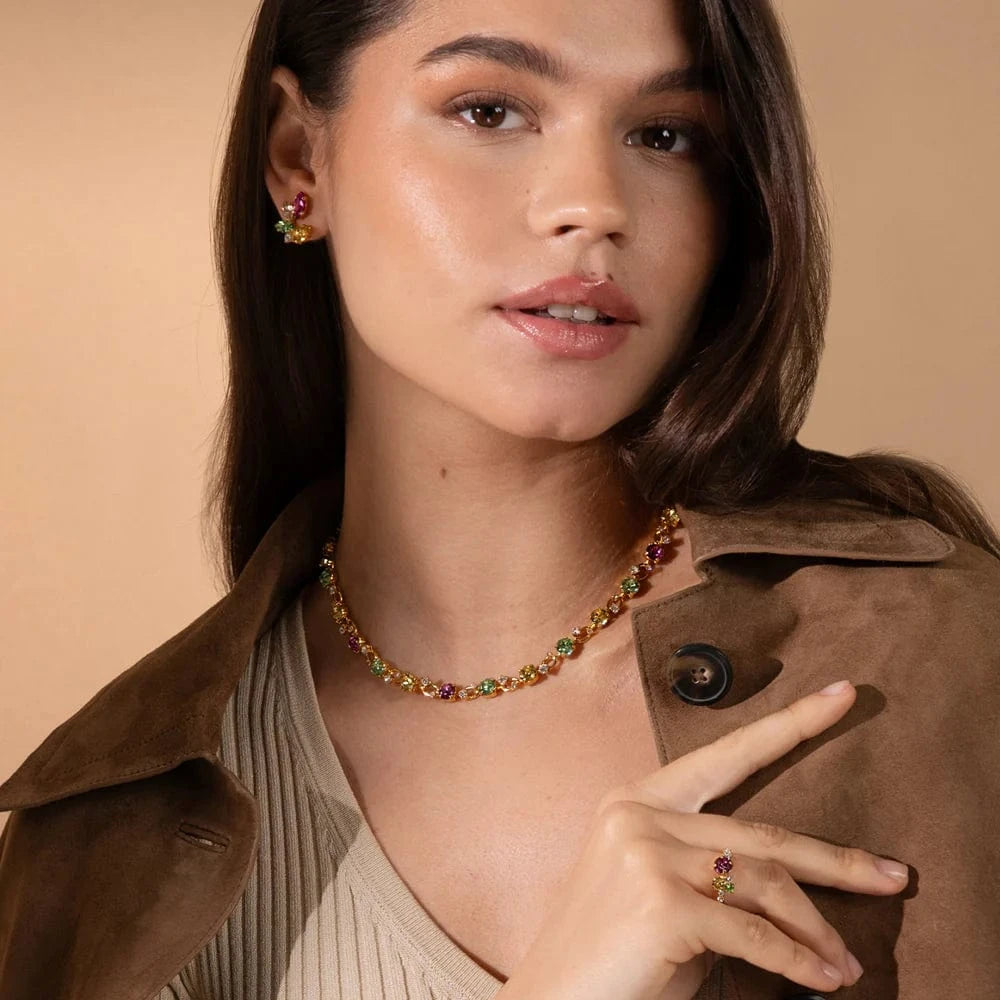 Caroline Svedbom ringer Stardust ring - autumn bloom combo