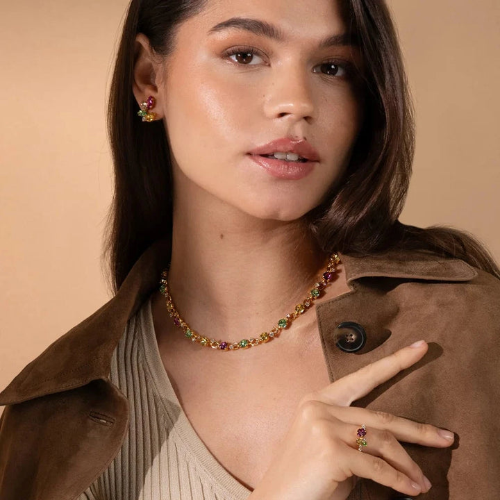 Caroline Svedbom ringer Stardust ring - autumn bloom combo