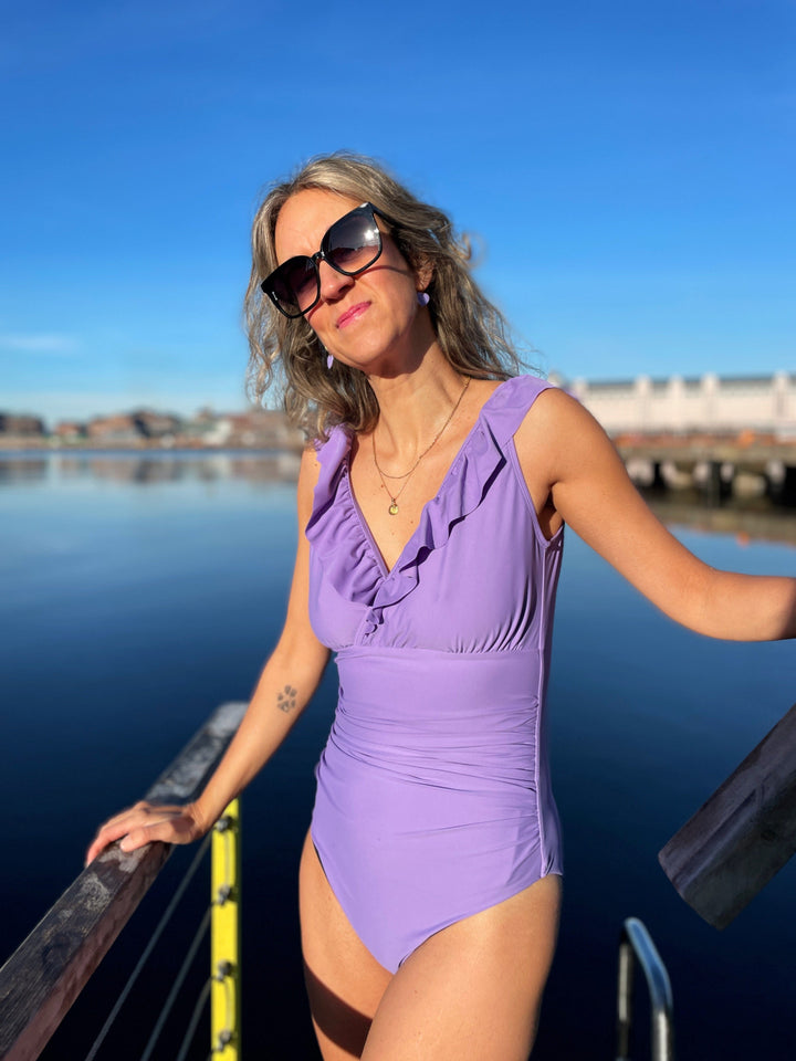 Cras Badedrakt Agnes badedrakt - lilla