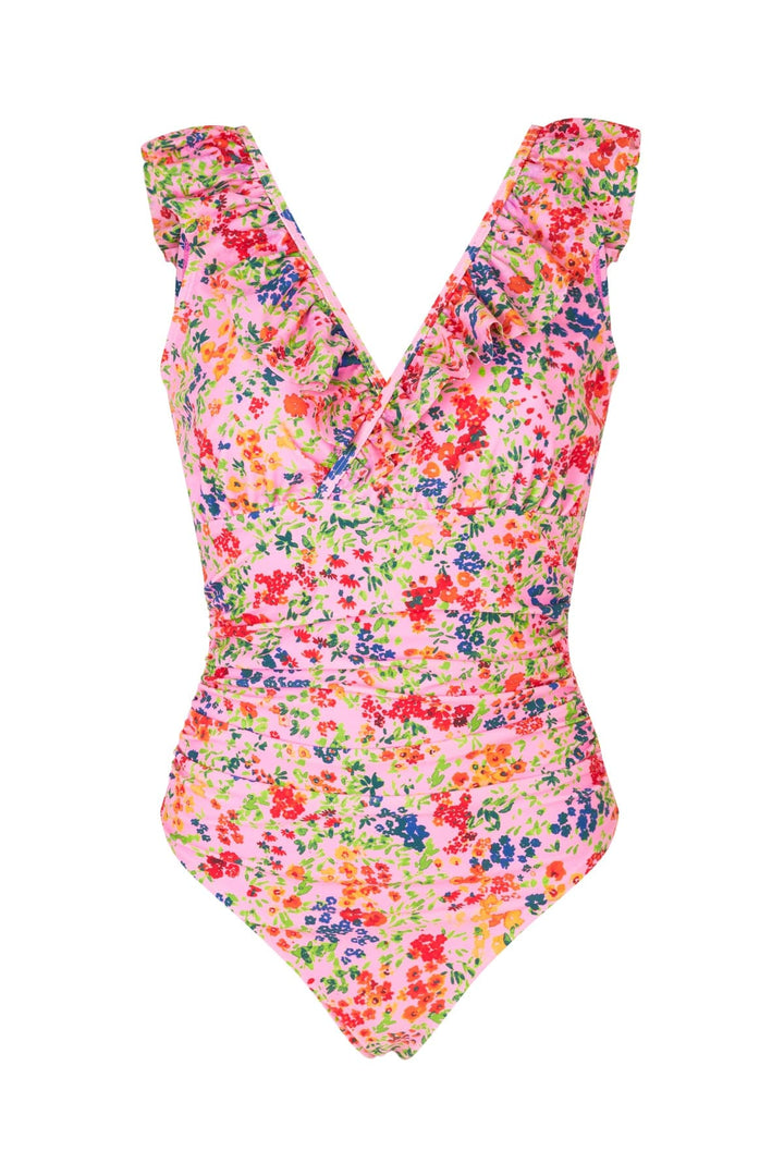 Cras Badedrakt Agnes badedrakt - orange meadow