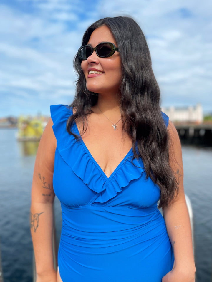 Cras Badedrakt Agnes badedrakt - princess blue