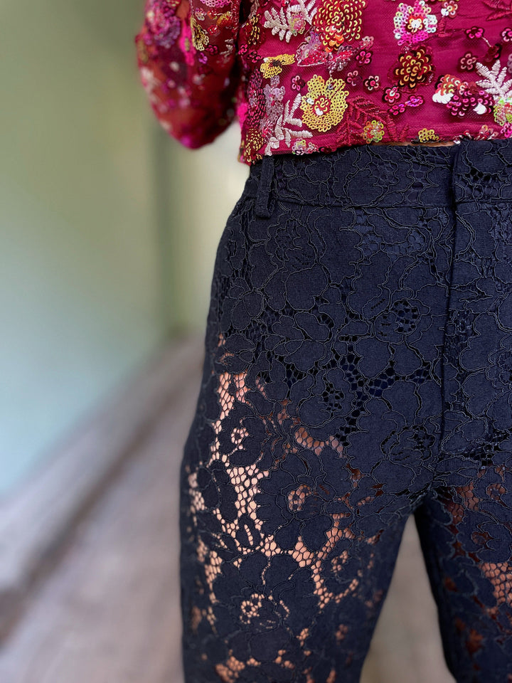 Cras bukser Dominique bukse - svart