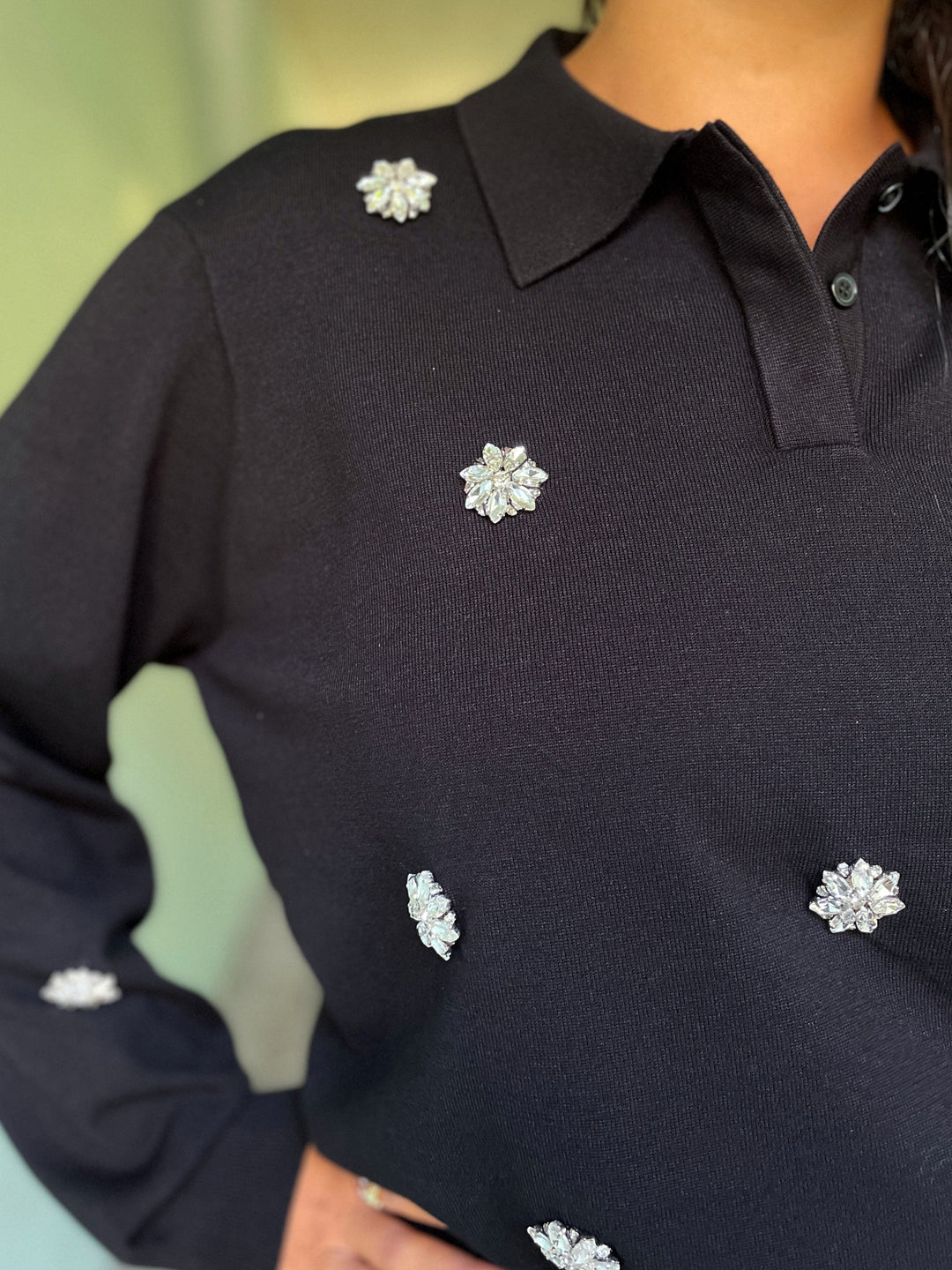 Cras gensere Bridget pologenser - svart