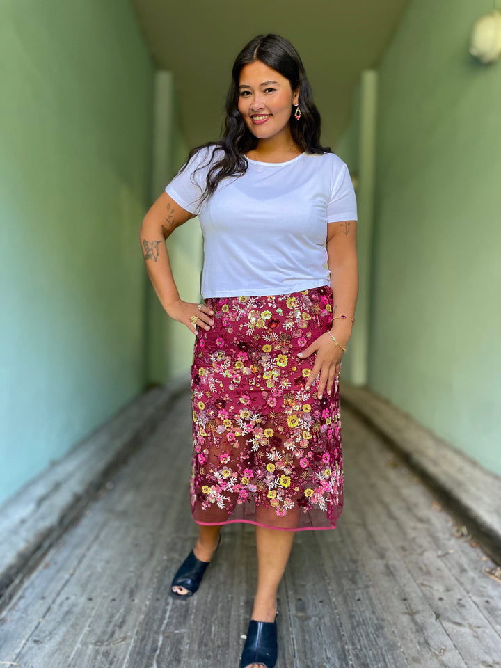 Cras skjørt Queen skjørt - cabernet