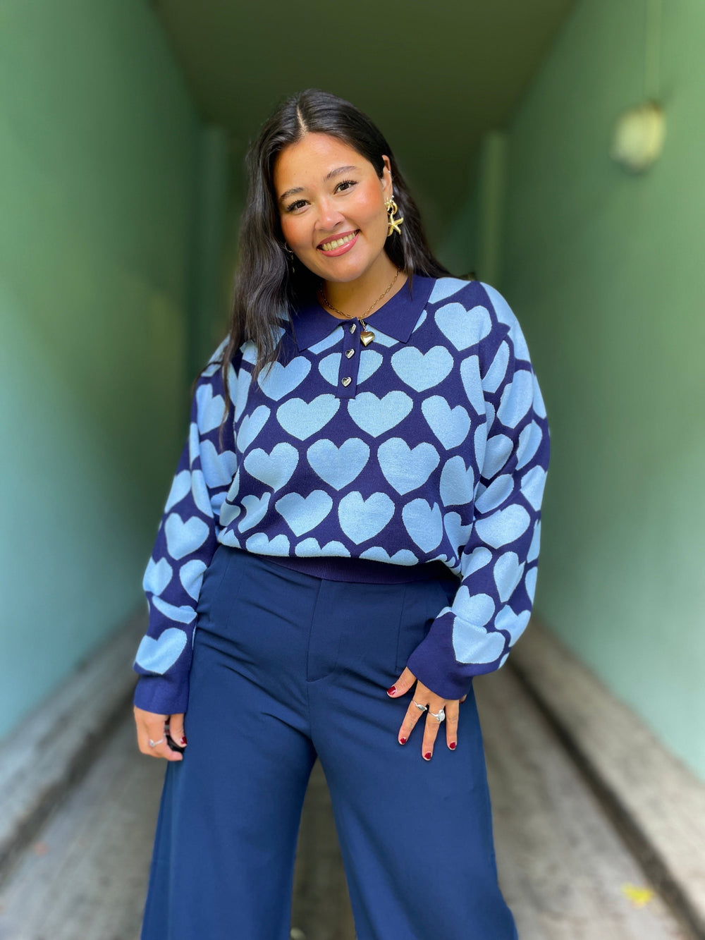 Cras Topper Lovemy genser - blå