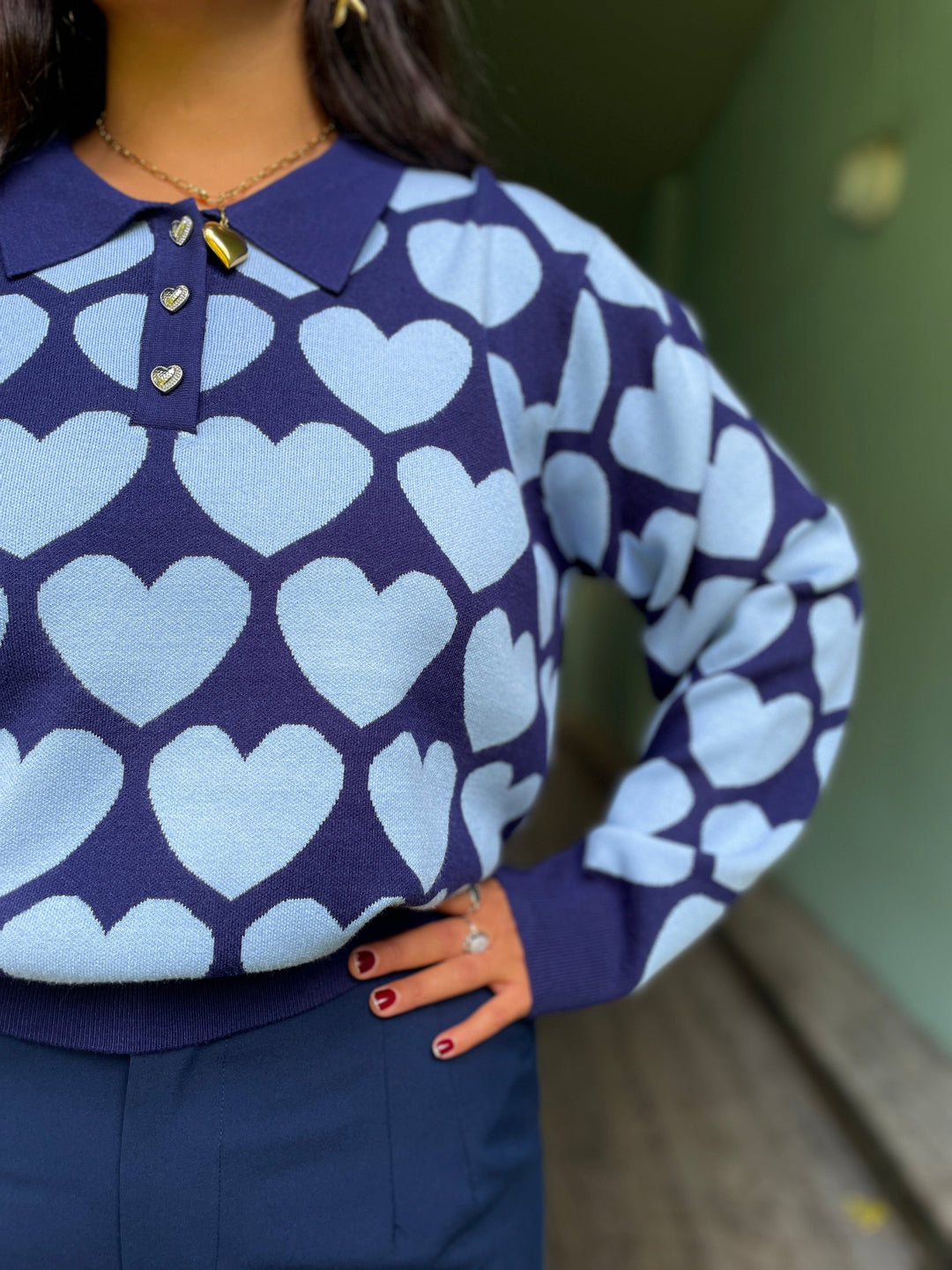 Cras Topper Lovemy genser - blå