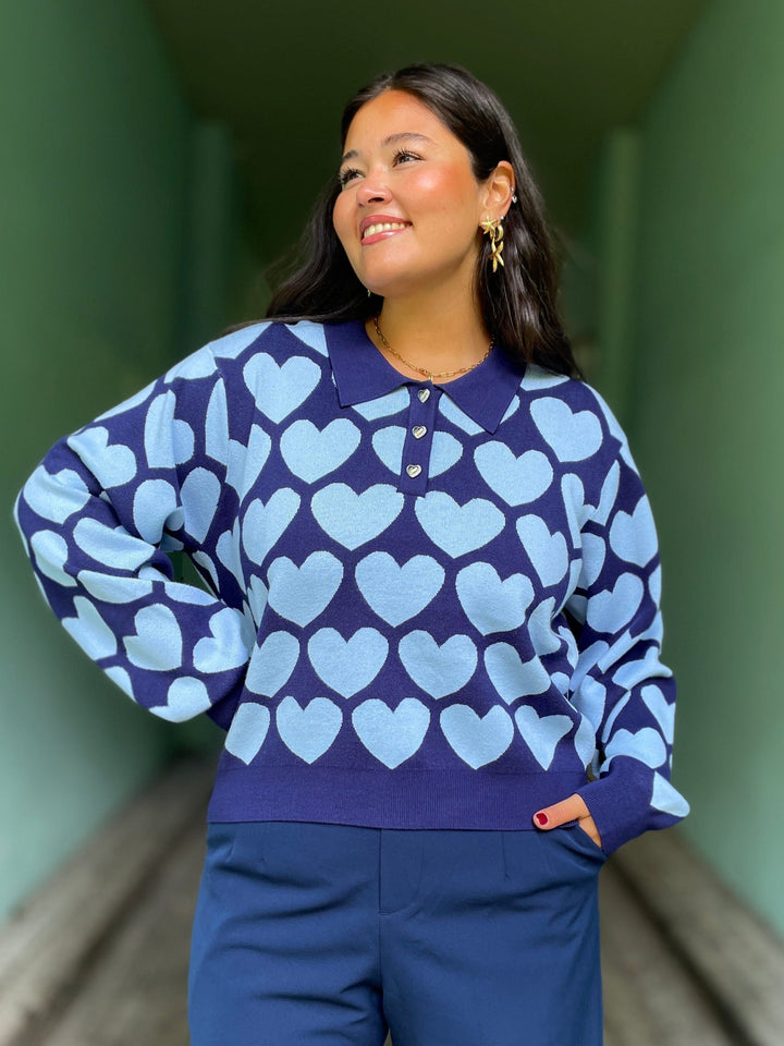 Cras Topper Lovemy genser - blå