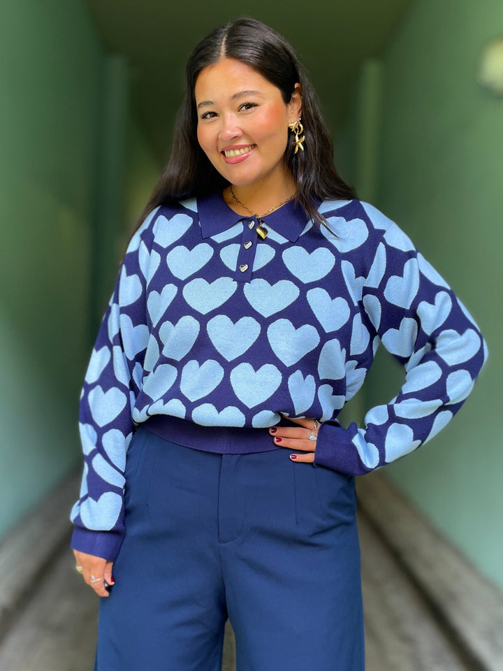 Cras Topper Lovemy genser - blå