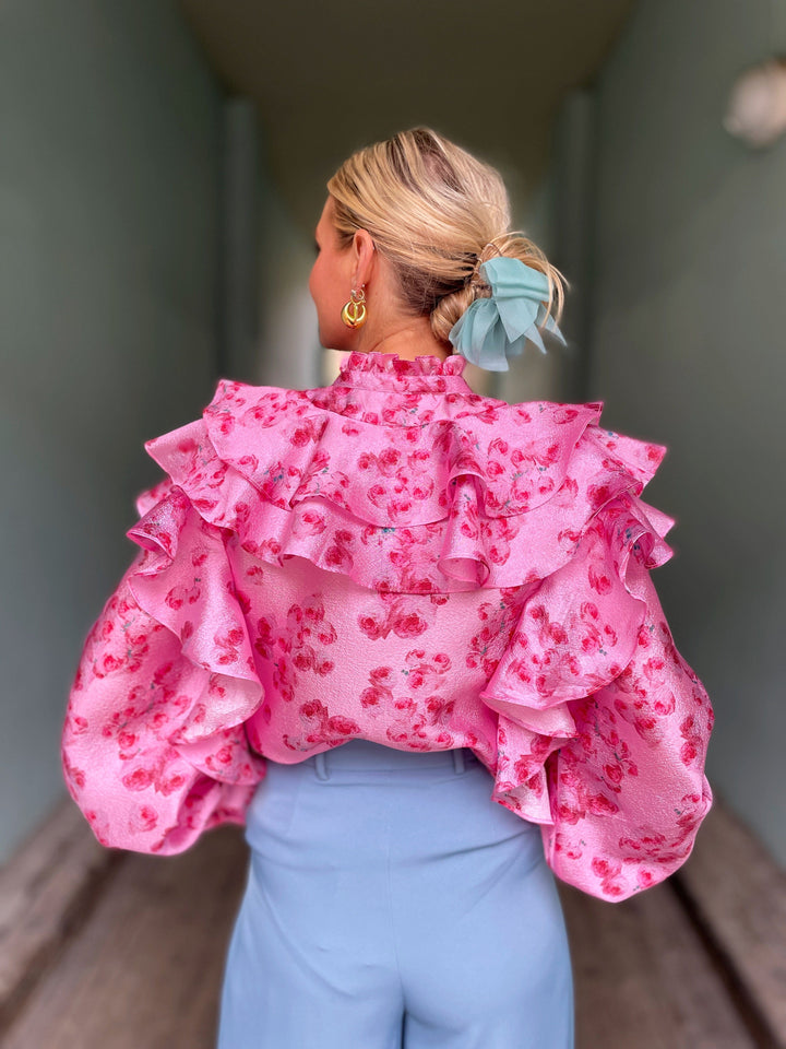 Cras Topper Sylvia bluse - rosa