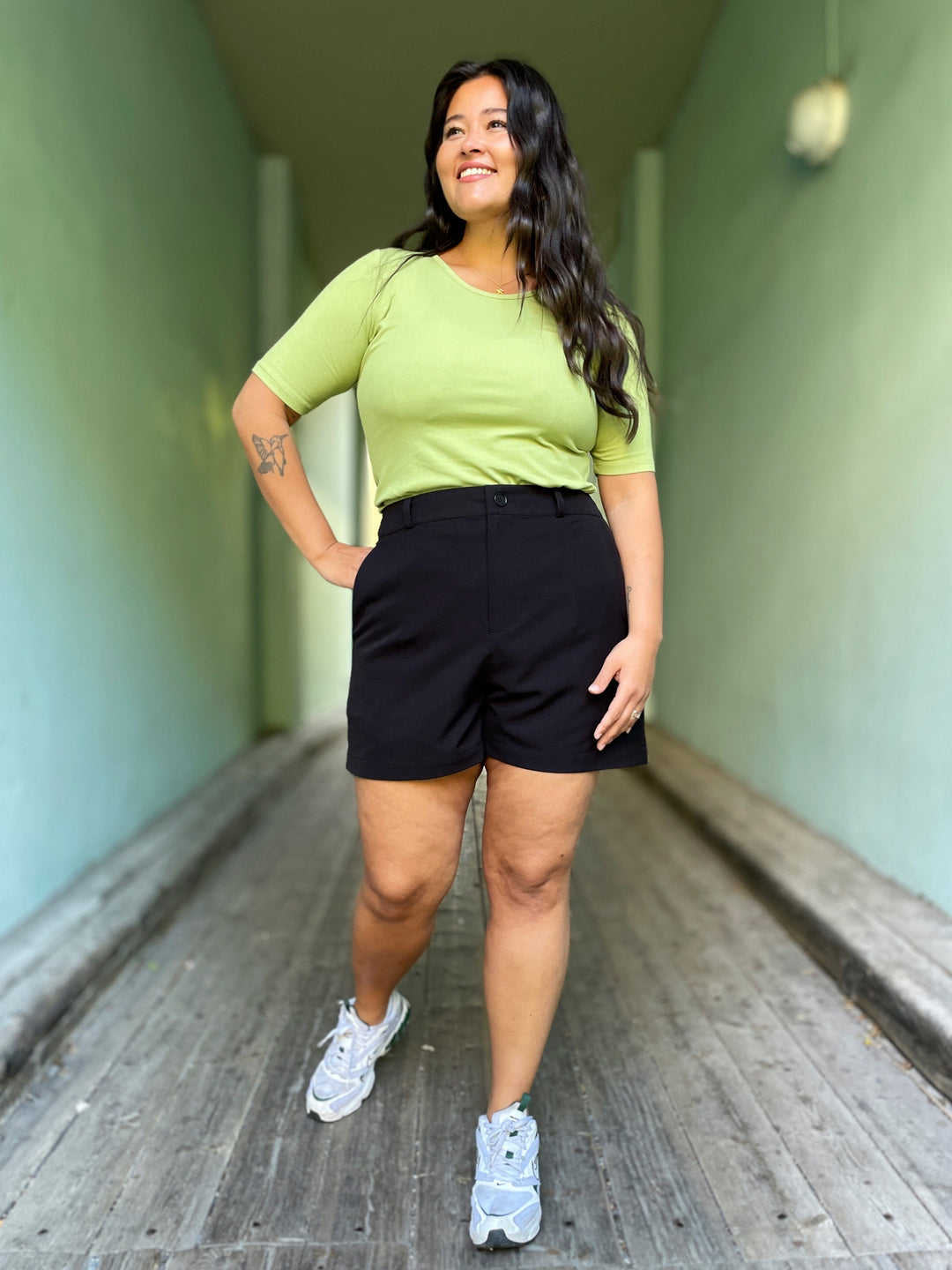 Dianas Vintage shorts Frida shorts - svart