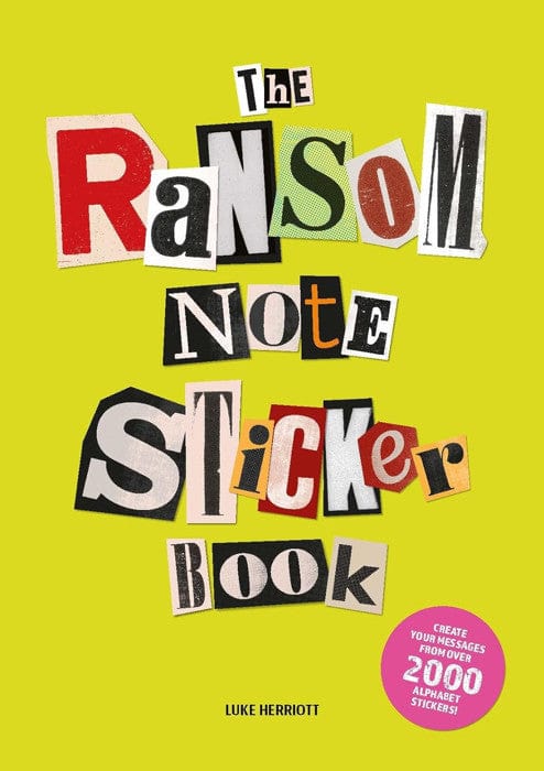 Diverse Papirvarer bøker The Ransom Note Sticker Book: Thousands of Letters for Your Anonymous Messages