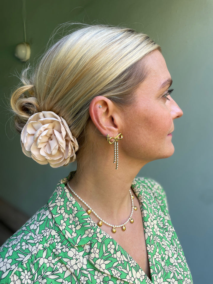 Frøken Dianas salonger øredobber Disco bow øredobber