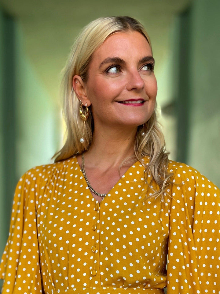 Frøken Dianas salonger øredobber Disco pearl øredobber