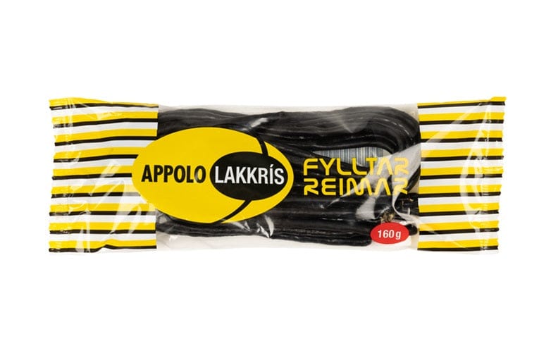 Gòa Linda Godteri og sjokolade Appolo fylltar reimar - fylte lakrislisser