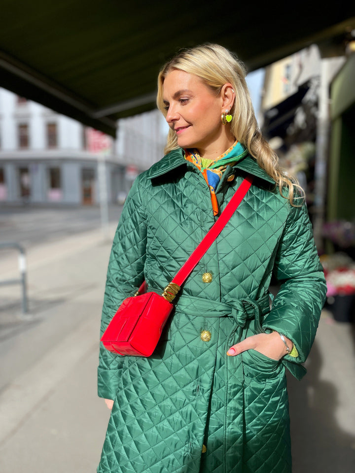 Jayley vesker Grape Skin Vegan Leather Bag - rød