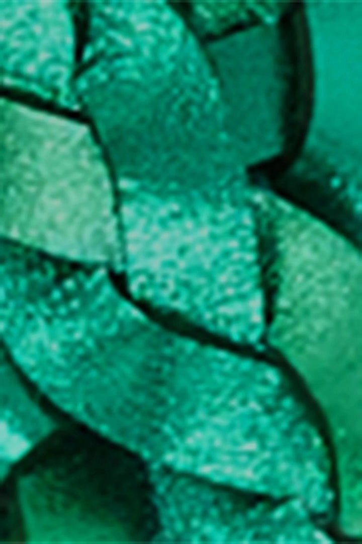 King Louie belter 95 cm Flettet skinnbelte glitter - ultra green