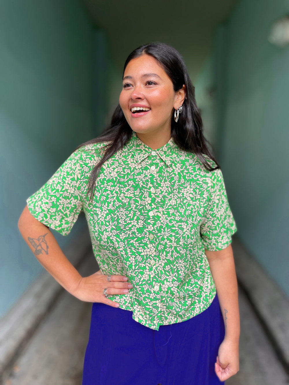 King Louie Bluser Evelina Paradis bluse