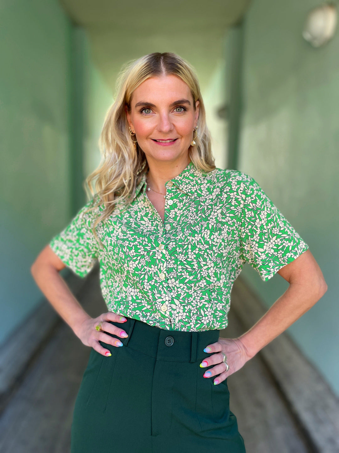 King Louie Bluser Evelina Paradis bluse