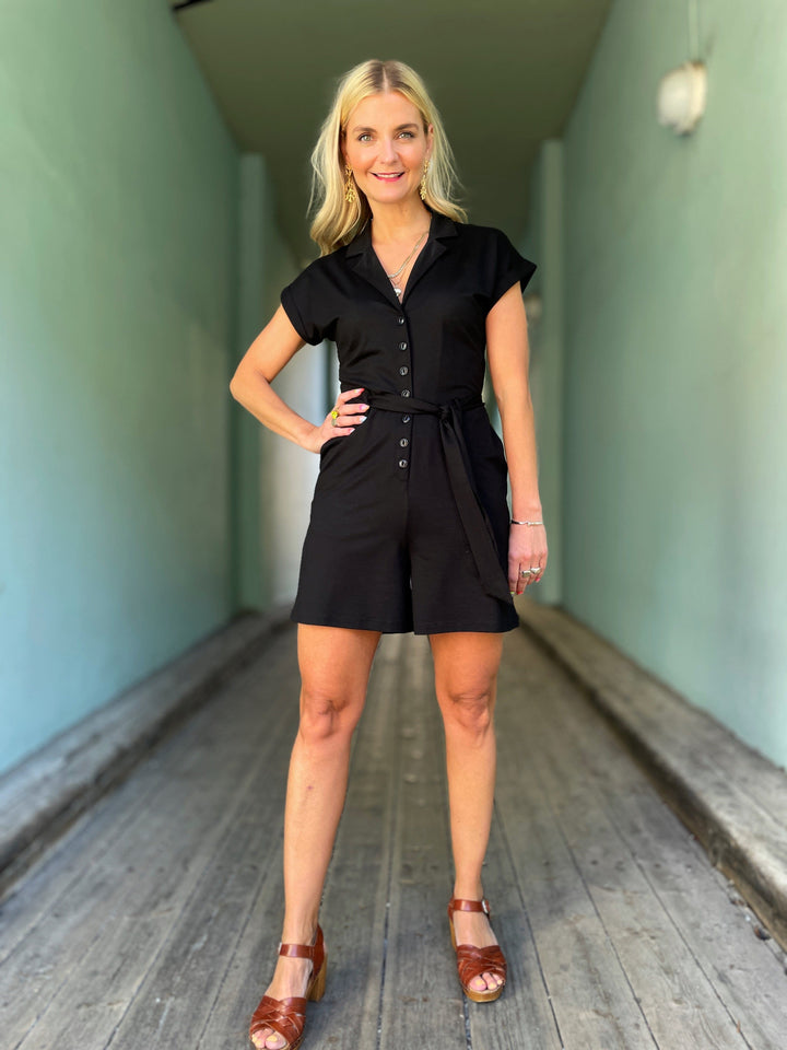 King Louie buksedresser Darcy Viscose Classic Playsuit