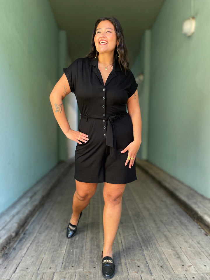 King Louie buksedresser Darcy Viscose Classic Playsuit