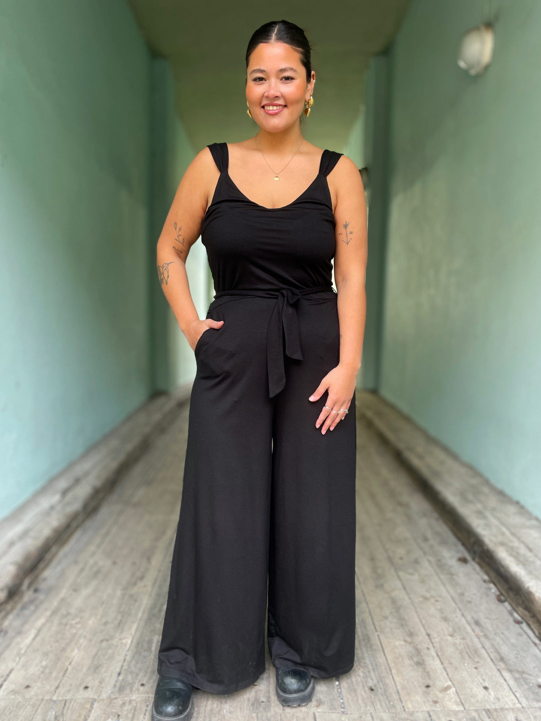 King Louie buksedresser Lenny Jumpsuit Viscose Classic