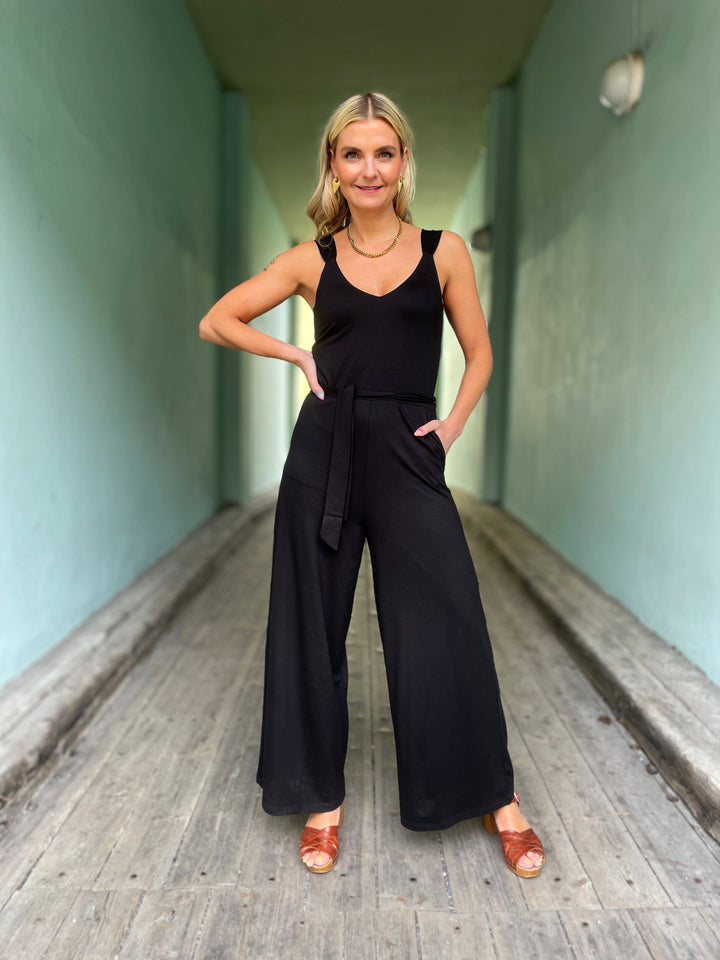 King Louie buksedresser Lenny Jumpsuit Viscose Classic