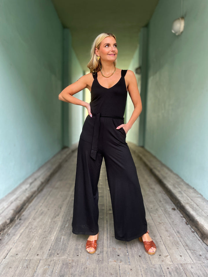 King Louie buksedresser Lenny Jumpsuit Viscose Classic