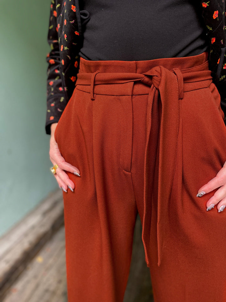 King Louie bukser Ava bukse - Spicy Brown