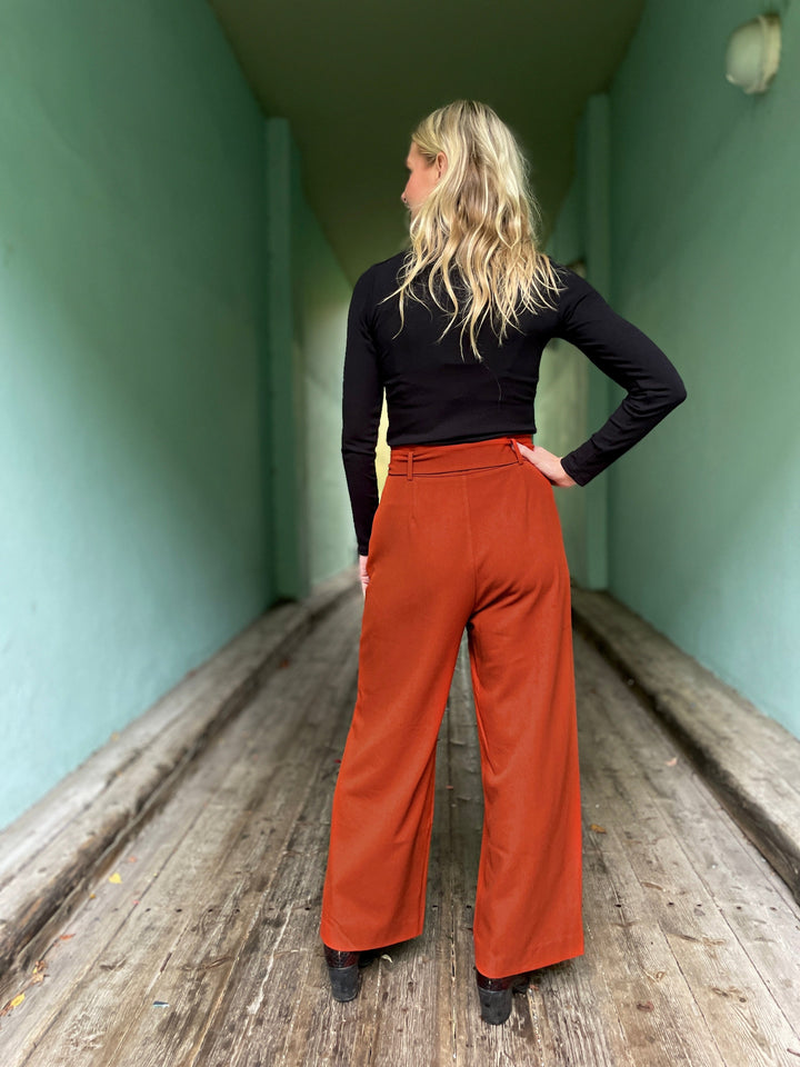 King Louie bukser Ava bukse - Spicy Brown