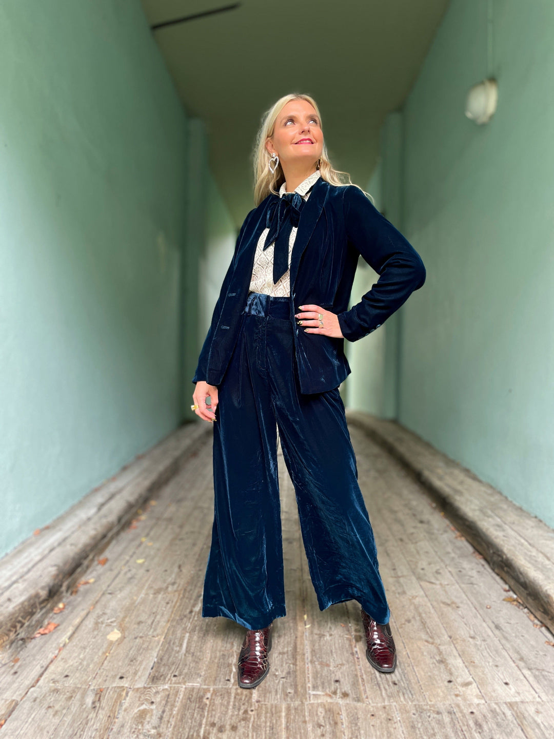 King Louie bukser Ava Gamine fløyel bukse