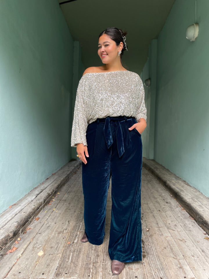 King Louie bukser Ava Gamine fløyel bukse