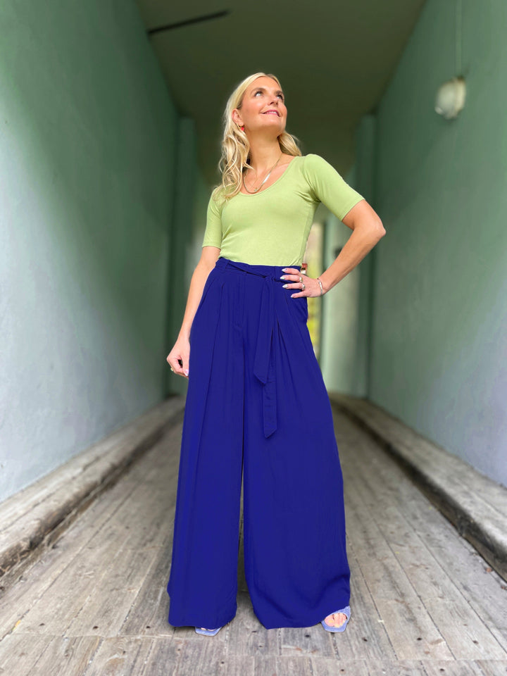 King Louie bukser Marnie Atomic bukse - mørkeblå