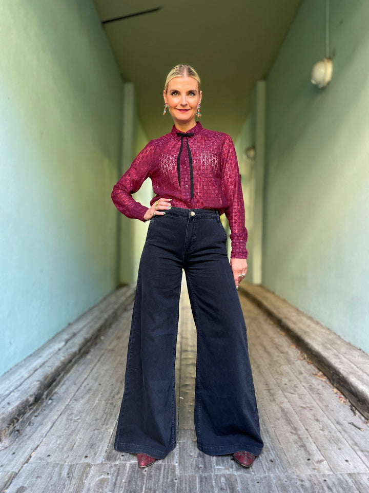 King Louie bukser Peppa pants - Rock denim