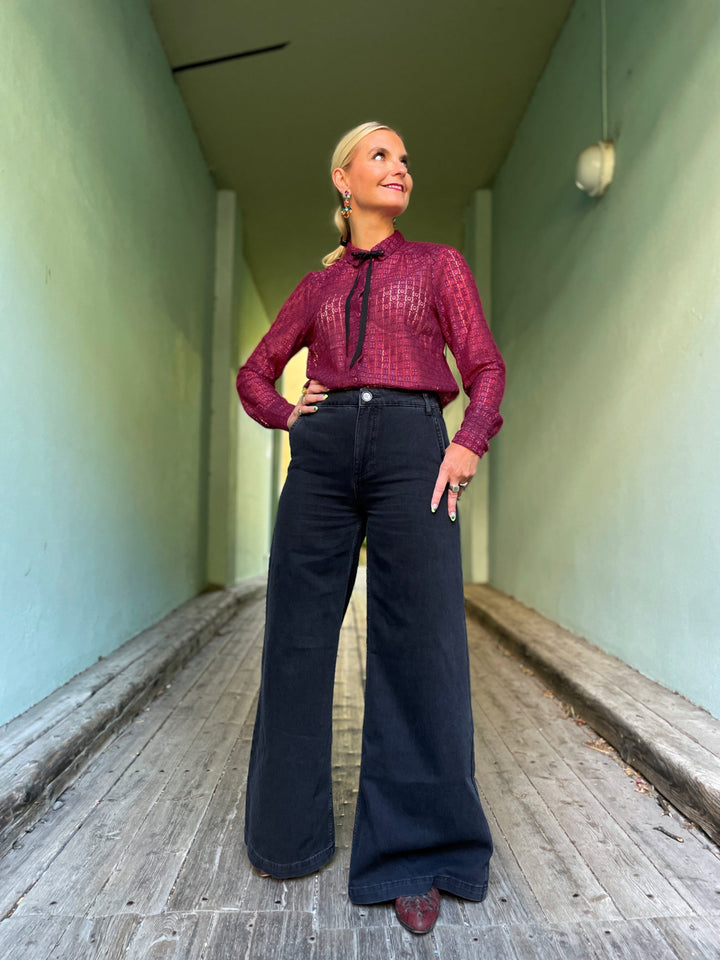 King Louie bukser Peppa pants - Rock denim