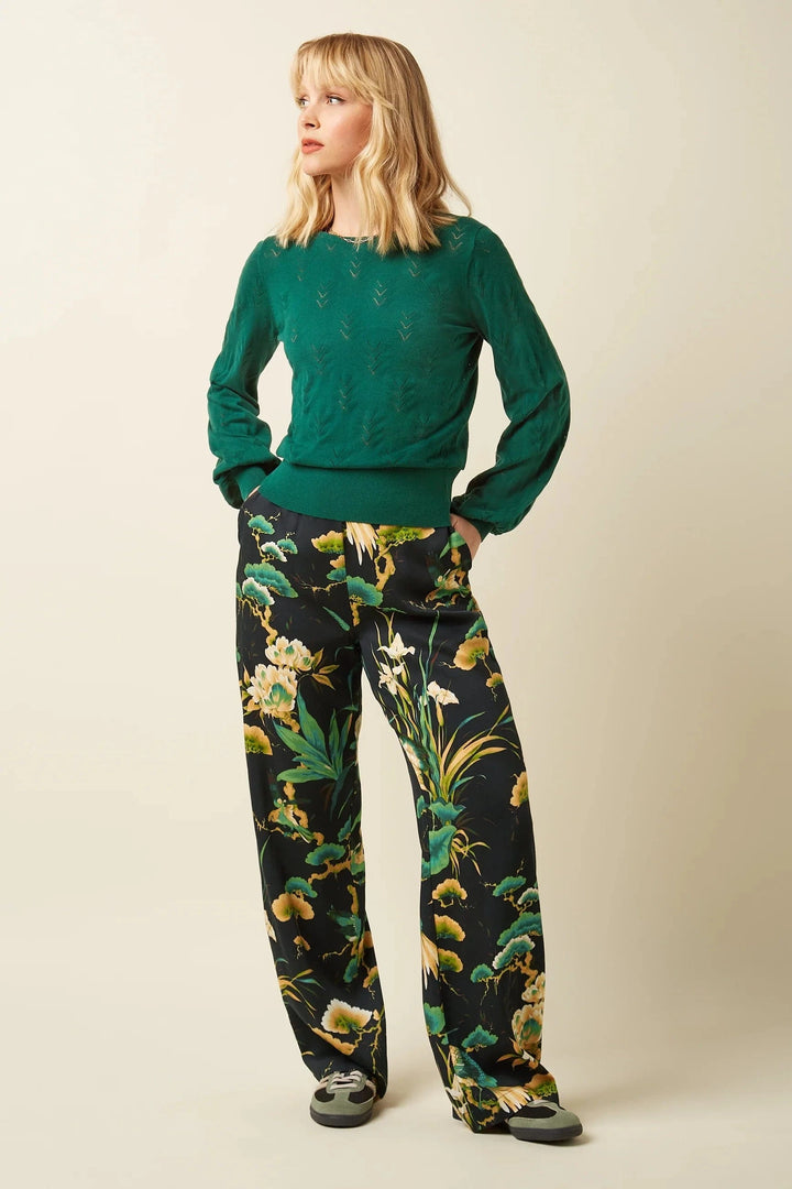 King Louie gensere Bell club genser - Botanical Green